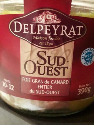 Foie Gras De Canard Entier Du Sud-ouest