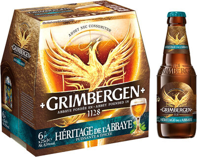 Grimbergen 6x25cl Grimbergen Heritage De L'abb 8.5 Degre Alcool