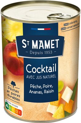 Cocktail De 4 Fruits Avec Jus Naturel