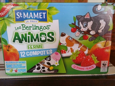 Les Berlingos' Animos Ferme Pomme - Fraise