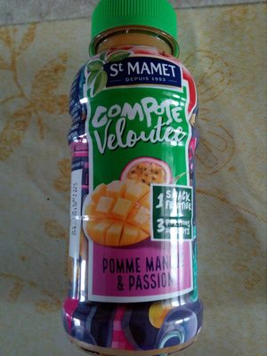 Compote Pomme, Mangue Et Passion Allégée En Sucre Zecompot'