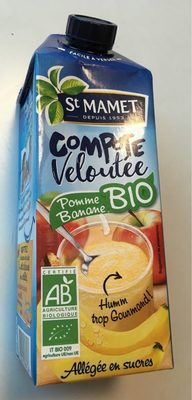 Compote Veloutée Bio Pomme Banane