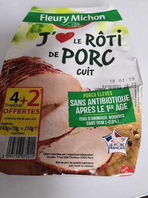 Rôti De Porc Cuit