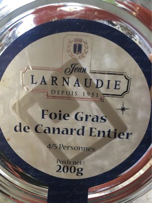 Foie Gras De Canard Entier