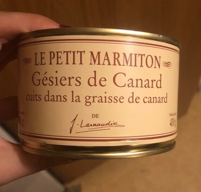 Gésiers De Canard Cuits Dans La Graisse De Canard