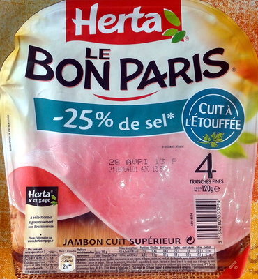 Le Bon Paris - Jambon Cuit À L'étouffée