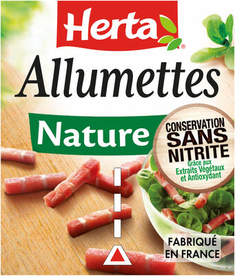 Herta Allumettes Nature Conservation Sans Nitrite - 2x75g