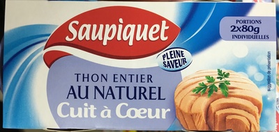 Thon Entier Au Naturel Cuit À Coeur