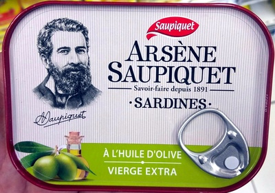 Arsène Saupiquet Sardines