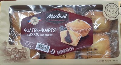 Quatre-quarts Cassis Pur Beurre