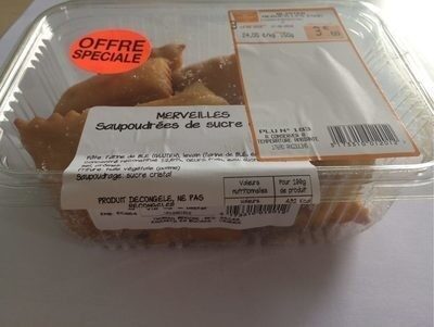 Merveilles Saupoudrées De Sucre Cristal