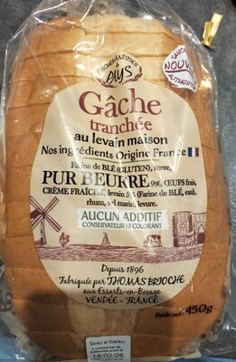 Gâche Tranchée Au Levain