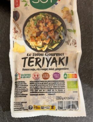 Tofu Gourmet Teriyaki