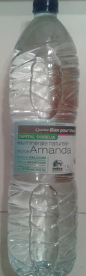 Eau Minérale Naturelle Source Amanda