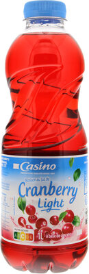 Cranberry Light Teneur En Fruits 25% Minimum