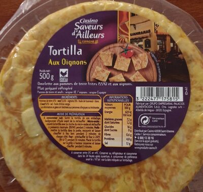 Tortilla Espagnole Aux Oignons