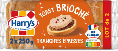 Lot De 2 Toasts Brioche Te