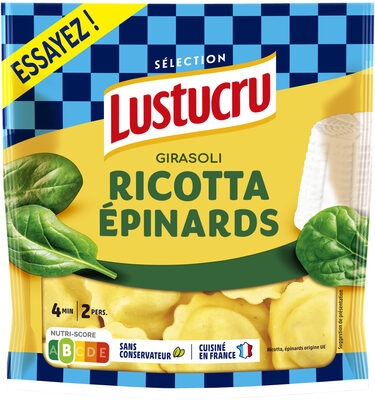 Girasoli Ricotta Epinard