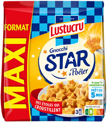 Lustucru Gnocchi A Poeler Star 500g