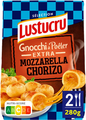 Lustucru Gnocchi A Poeler Extra Chorizo 280g