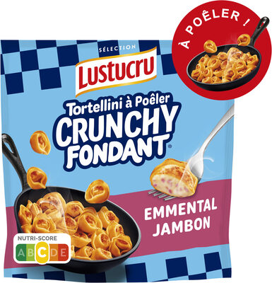 Pates Fraiches Crunchy Fondant Emmental Jambon Lustucru 280g