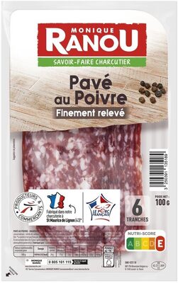 Ls Pavé Au Poivre 6t 100g - Massif Trad