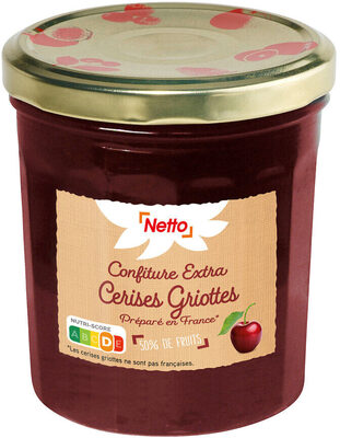 Confiture Extra De Cerises Griottes 50% Fruits