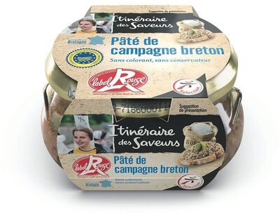 Pâté De Campagne Pur Porc Breton Igp Lr Au Sel De Guérande
