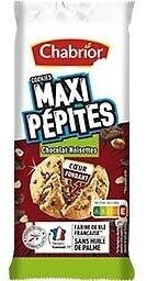 Maxi Cookies Fondant Chocolat Noisette 160g