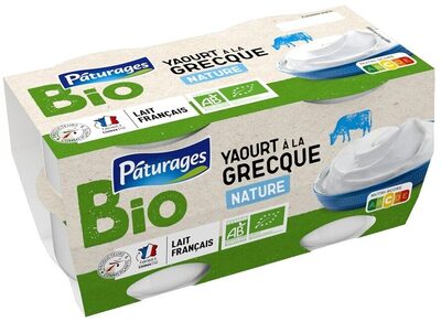 Yaourt A La Grecque Nature Bio 4x125g