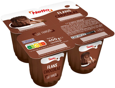 Flan Nappe Chocolat - 4x100g