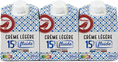 Crème Légère Fluide15% Mat. Gr.