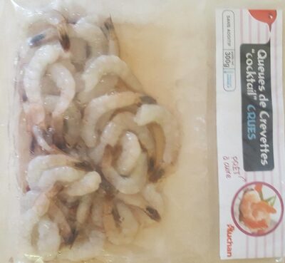 Queues De Crevettes Crues Decortiquees 300g