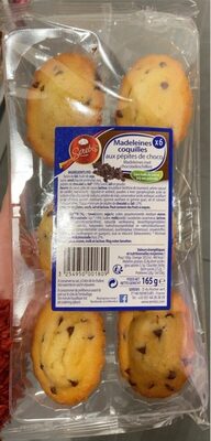Madeleines Coquilles Aux Pepites De Choco
