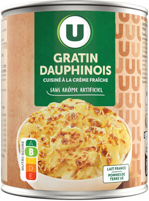 Gratin Dauphinois Boite De 4/4, 850g