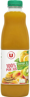 Pur Jus Orange Et Fruits Orange Abricot Kiwi