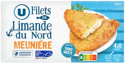 Filet De Limande Du Nord Meunière 400g