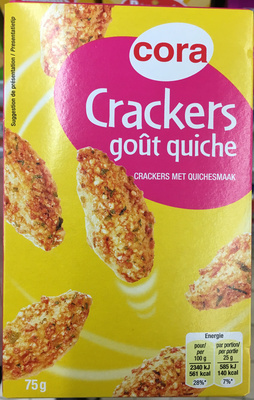 Crackers Goût Quiche