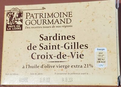 Sardines De Saint-gilles-croix-de-vie
