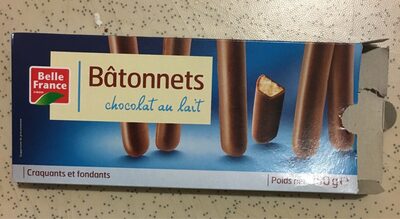 Bâtonnets Chocolat Au Lait