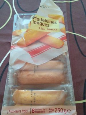 Madeleine Longue Pur Beurre