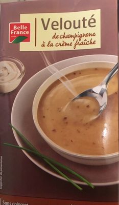 Velouté De Champignons À La Crème Fraîche
