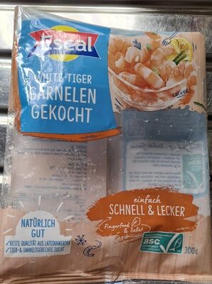 White Tiger Garnelen Gekocht