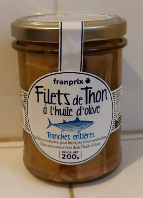 Filets De Thon À L'huile D'olive