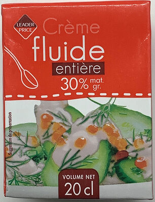Crème Fluide Entière 30%