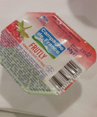Frutly Fromage Frais Sucré À La Fraise