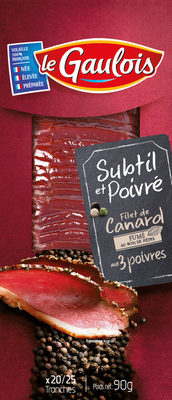 Filet De Canard Fumé Aux 3 Poivres S/skin
