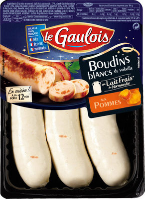 Boudins Blancs Aux Pommes Caramélisées X3