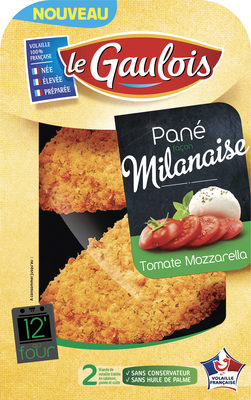 Panés Milanaises Tomate Mozzarella