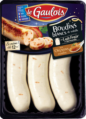 Boudins Blancs Aux Oignons Confits X3